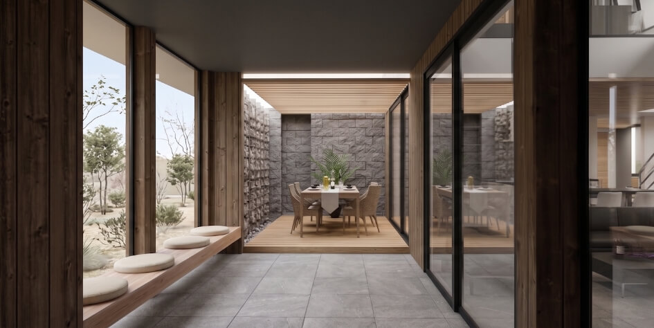 内観（Lanai）